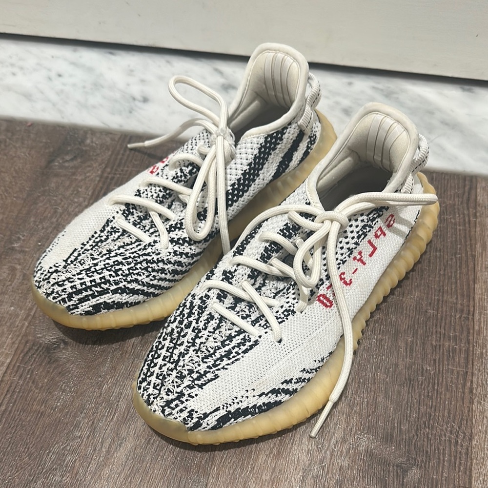 Adidas Kids Yeezy Boost 350 V2 - White and Black